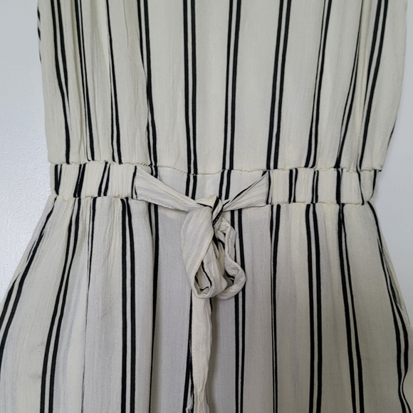 La Classe Couture Striped Wide Leg Jumpsuit Small Petite - Picture 5 of 9
